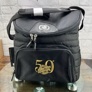 Ogio Chill Cooler Thermal Insulated 6-12 Cans  & Carry Bag Black‎ Branded